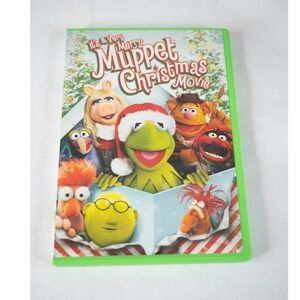 Muppets Very Merry Christmas Movie DVD Holiday Excellent Widescreen Bonus Disc